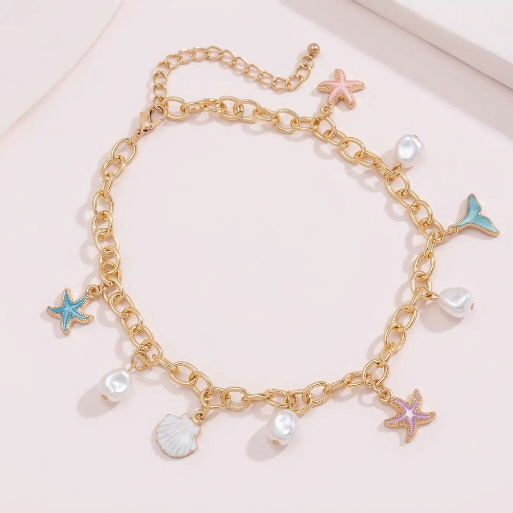 Golden Sea Charms