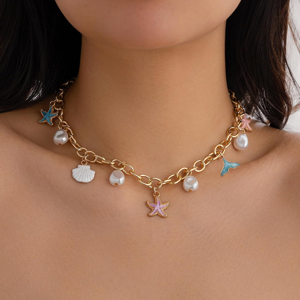 Golden Sea Charms